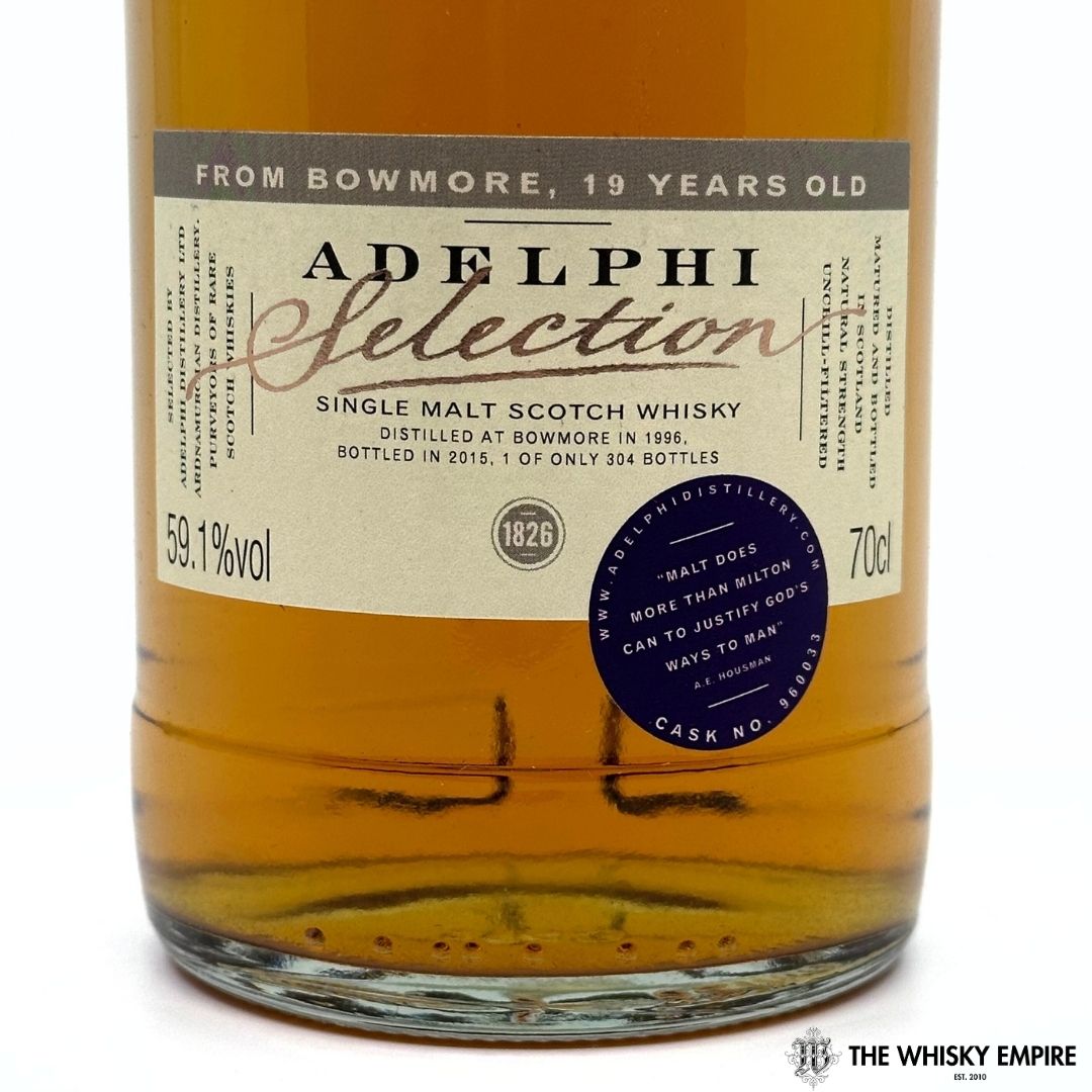 Adelphi Selection Bowmore 19 yo Cask Strength Single Malt Scotch Whisky