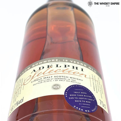 Adelphi Selection Bowmore 19 yo Cask Strength Single Malt Scotch Whisky