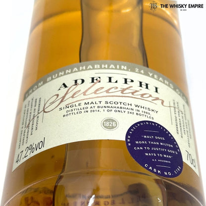 Adelphi Selection Bunnahabhain 24 yo Single Malt Scotch Whisky