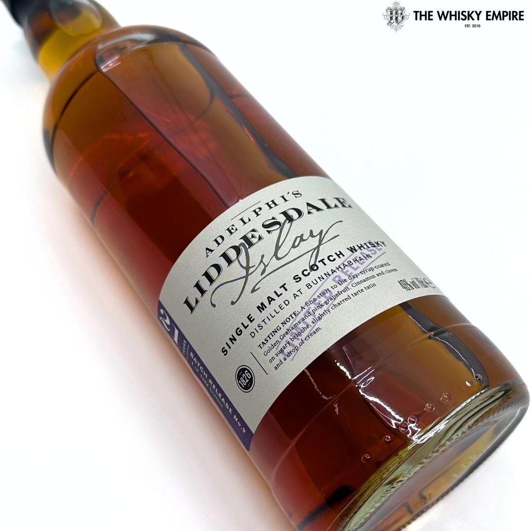 Adelphi's Liddesdale Limited Release Bunnahabhain 21 Year Old Single Malt Scotch Whisky