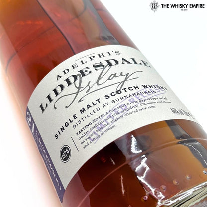 Adelphi's Liddesdale Limited Release Bunnahabhain 21 Year Old Single Malt Scotch Whisky