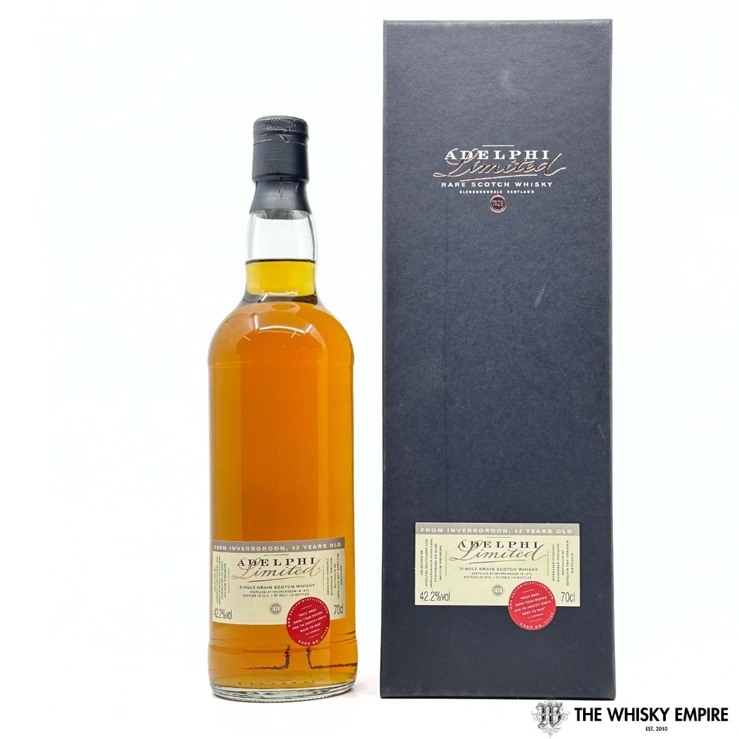 Adelphi Limited Invergordon 43 Year Old Single Grain Scotch Whisky