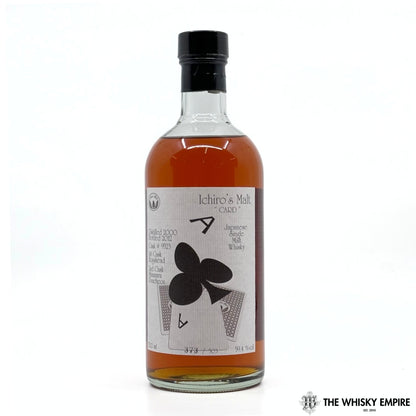 Chichibu Ichiro's Malt Hanyu Card Series "Ace of Clubs" Cask Strength Single Malt Whisky, Japan