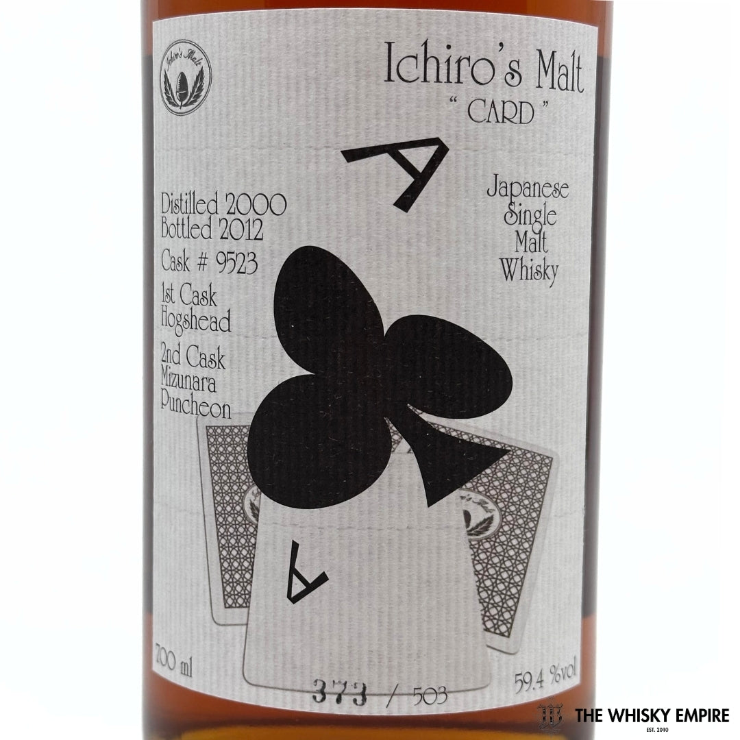 Chichibu Ichiro's Malt Hanyu Card Series "Ace of Clubs" Cask Strength Single Malt Whisky, Japan