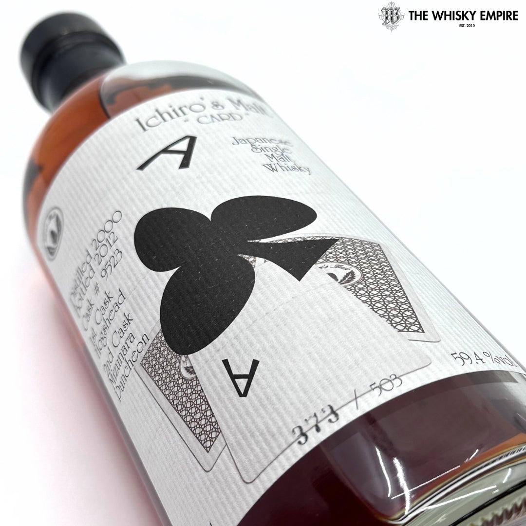 Chichibu Ichiro's Malt Hanyu Card Series "Ace of Clubs" Cask Strength Single Malt Whisky, Japan