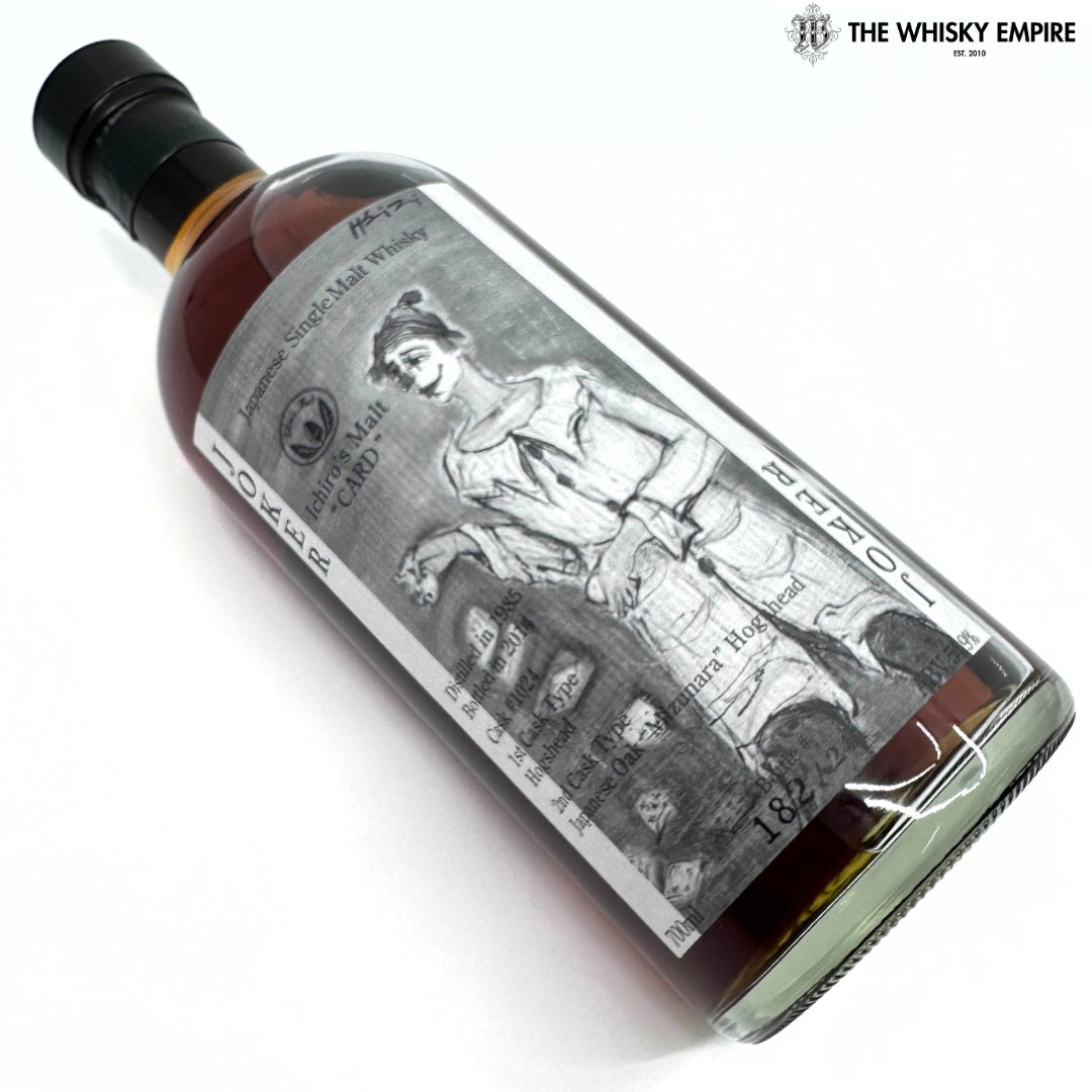 Chichibu Ichiro's Malt Hanyu Card Series "Monochrome Joker" Cask Strength Single Malt Whisky, Japan