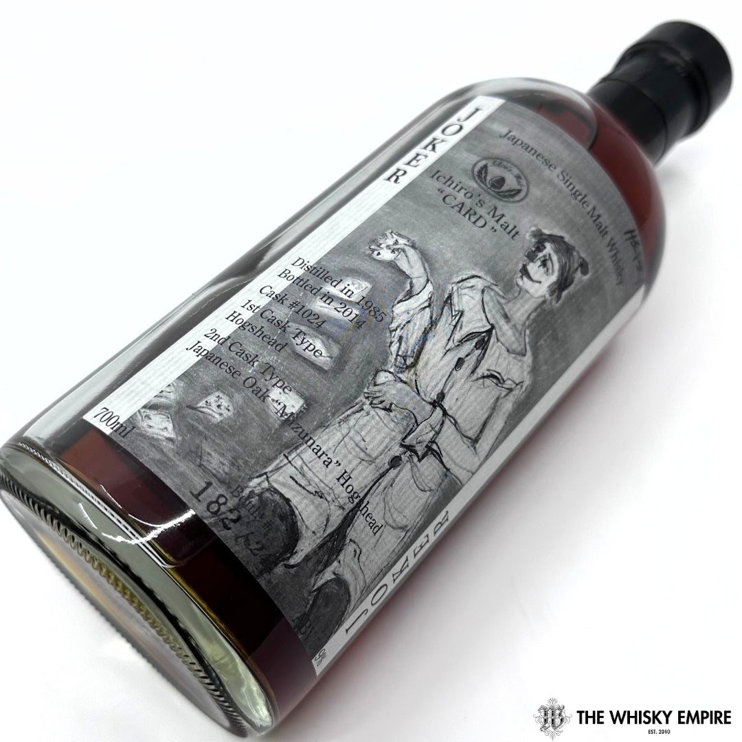 Chichibu Ichiro's Malt Hanyu Card Series "Monochrome Joker" Cask Strength Single Malt Whisky, Japan