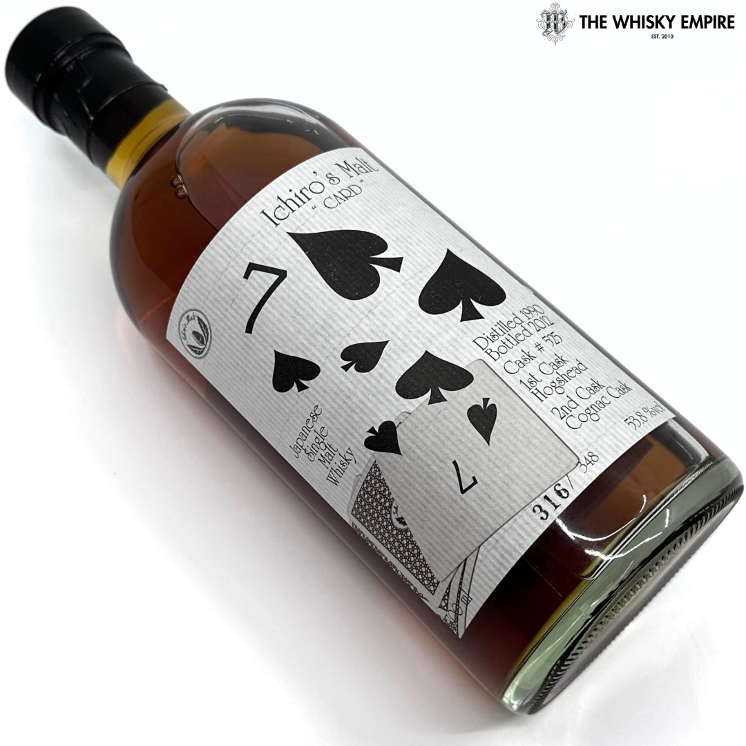 Chichibu Ichiro's Malt Hanyu Card Series "Seven of Spades" Cask Strength Single Malt Whisky, Japan