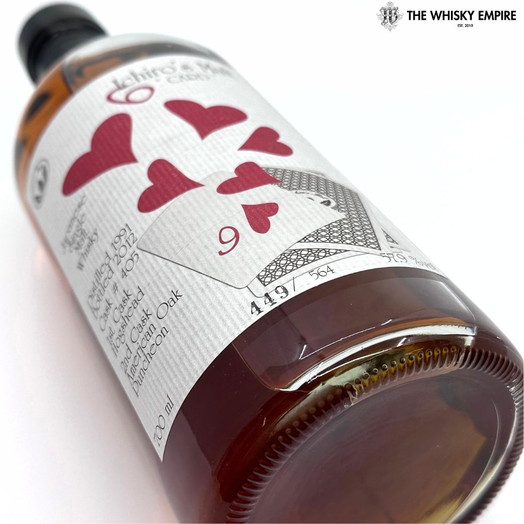 Chichibu Ichiro's Malt Hanyu Card Series "Six Of Hearts" Cask Strength Single Malt Whisky, Japan