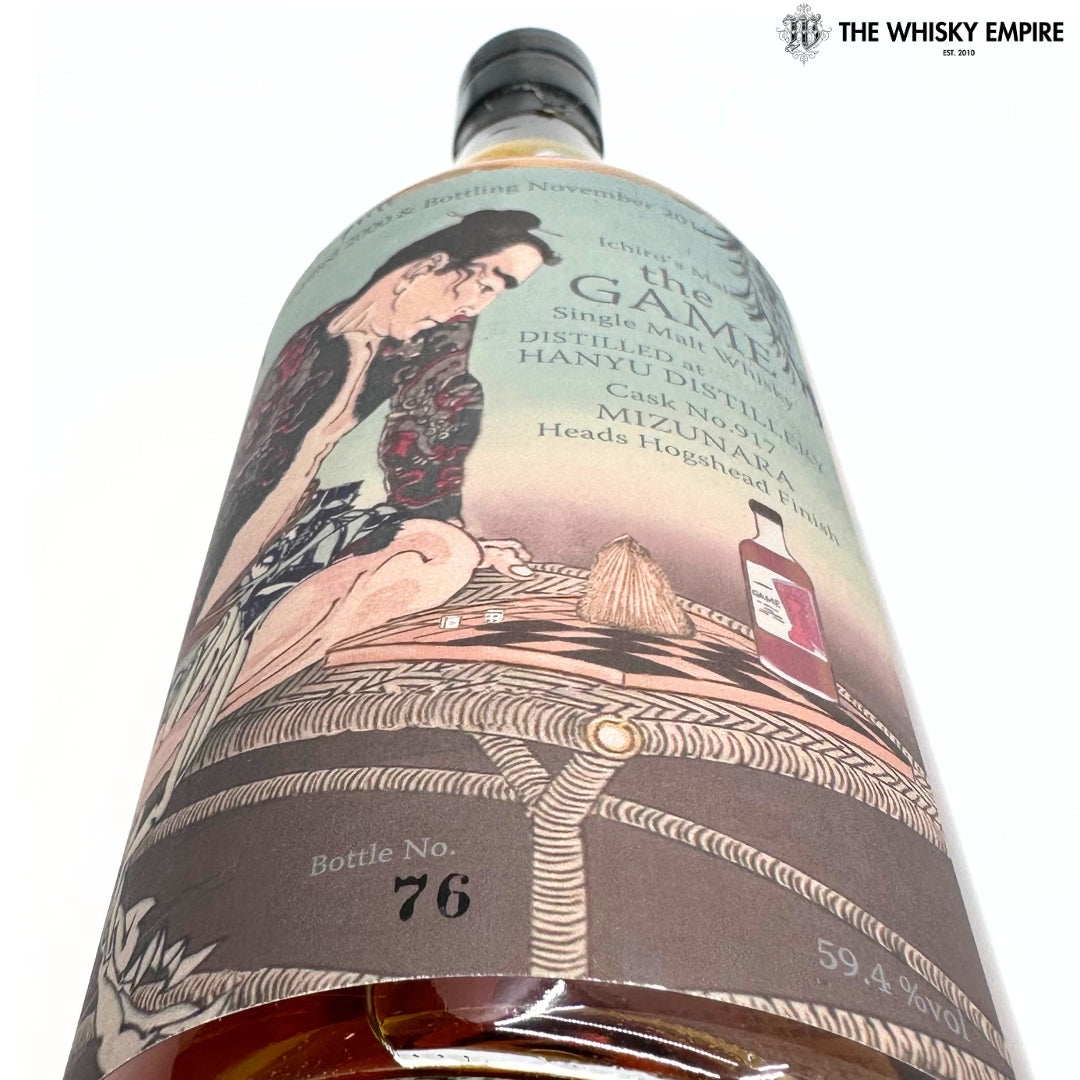 Chichibu Ichiro's Malt Hanyu ‘The Game’ Mizunara Cask #917 Cask Strength Single Malt Whisky, Japan