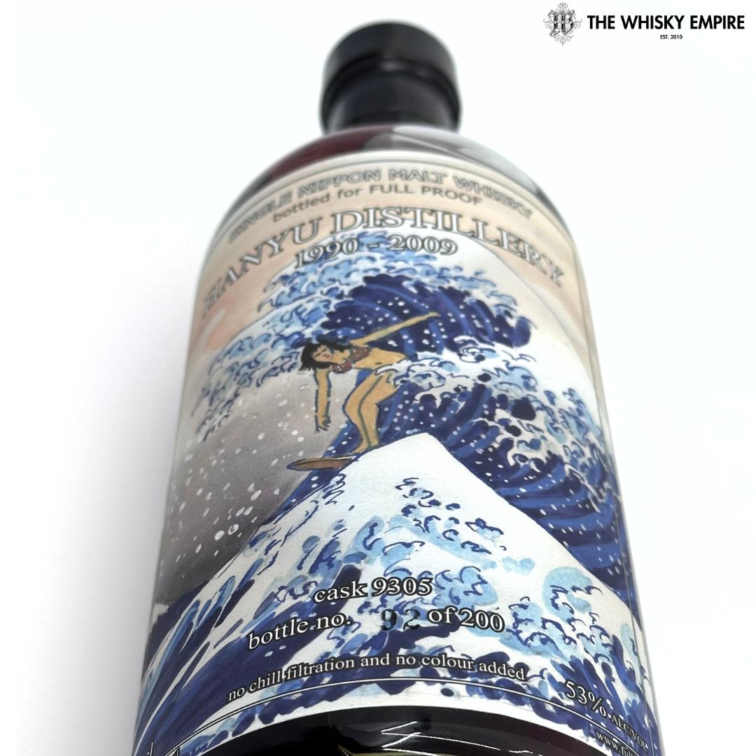 Hanyu Full Proof The Wave Cask 9305 Cask Strength Single Malt Whisky, Japan