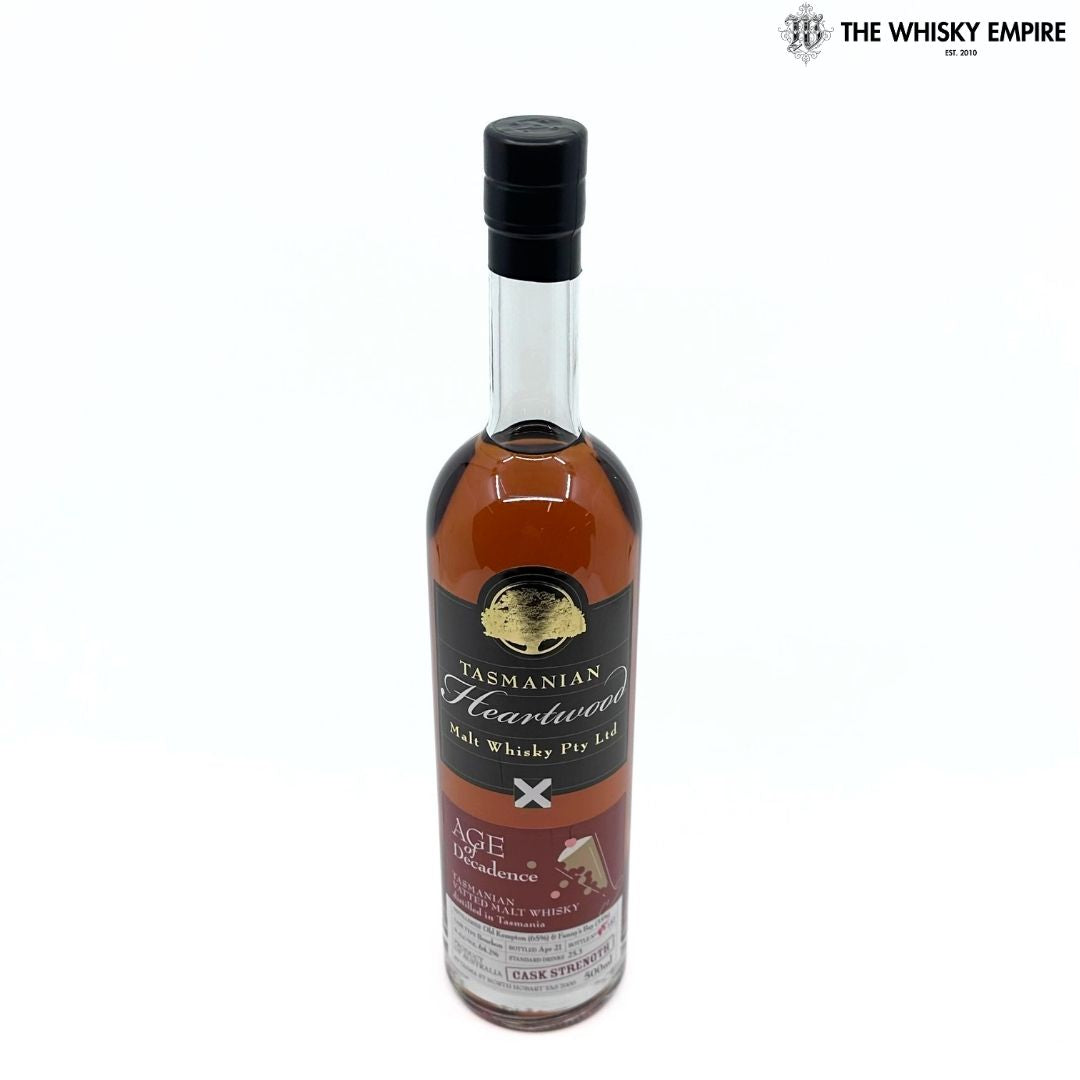 Heartwood Age Of Decadence Cask Strength Vatted Malt Whisky, Tasmania, Australia