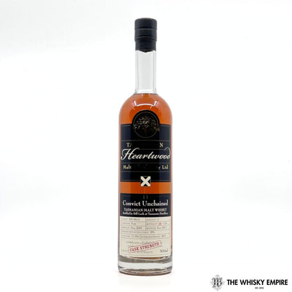 Heartwood Convict Unchained 11YO Cask Strength Single Malt Whisky, Tasmania, Australia