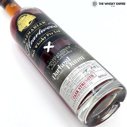 Heartwood Darkest Before Dawn Cask Strength Single Malt Whisky, Tasmania, Australia