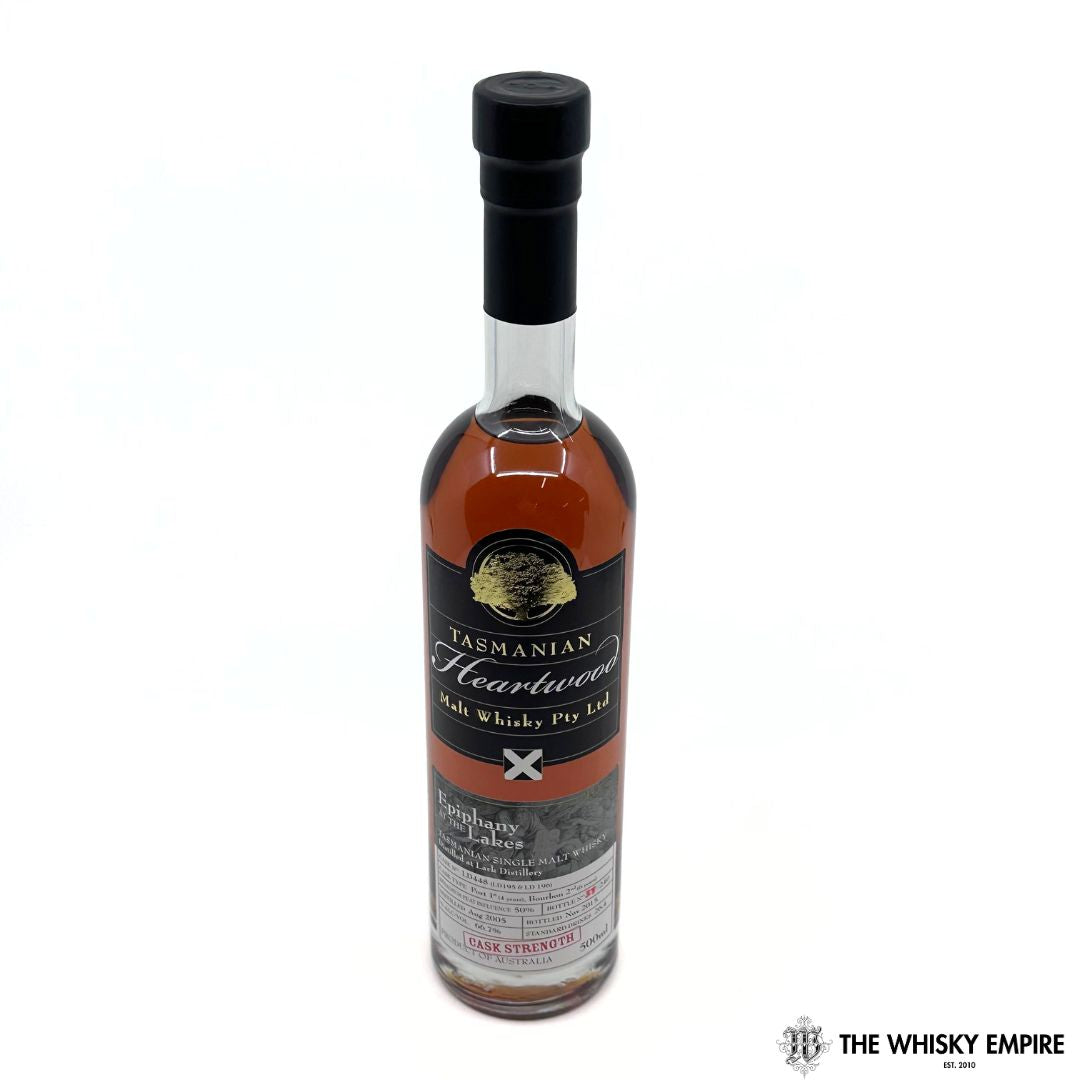 Heartwood Epiphany at the Lakes Cask Strength Single Malt Whisky, Tasmania, Australia