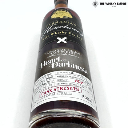 Heartwood Heart Of Darkness Cask Strength Single Malt Whisky, Tasmania, Australia