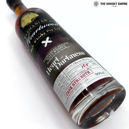 Heartwood Heart Of Darkness Cask Strength Single Malt Whisky, Tasmania, Australia