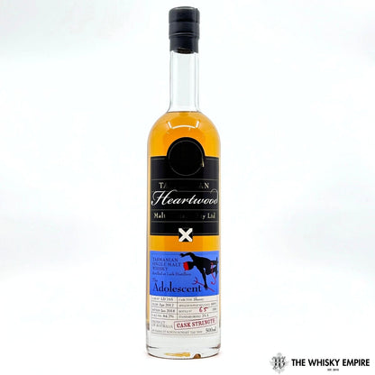 Heartwood The Adolescent Cask Strength Single Malt Whisky, Tasmania, Australia