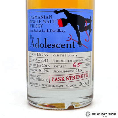 Heartwood The Adolescent Cask Strength Single Malt Whisky, Tasmania, Australia