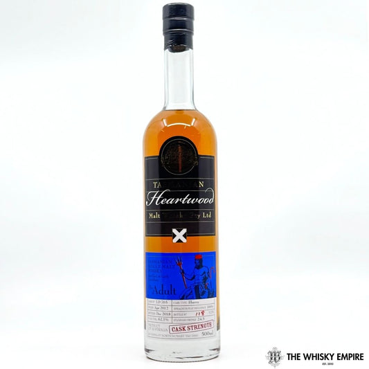 Heartwood The Adult Cask Strength Single Malt Whisky, Tasmania, Australia