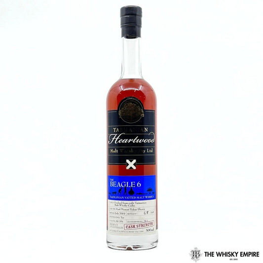 Heartwood The Beagle 6 Cask Strength Vatted Malt Whisky, Tasmania, Australia