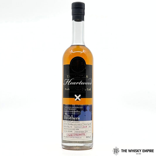 Heartwood We Are Brothers Cask Strength Single Malt Whisky, Tasmania, Australia