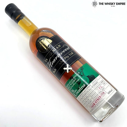 Heartwood We Are Cousins Batch No. 1 Cask Strength Single Malt Whisky, Tasmania, Australia