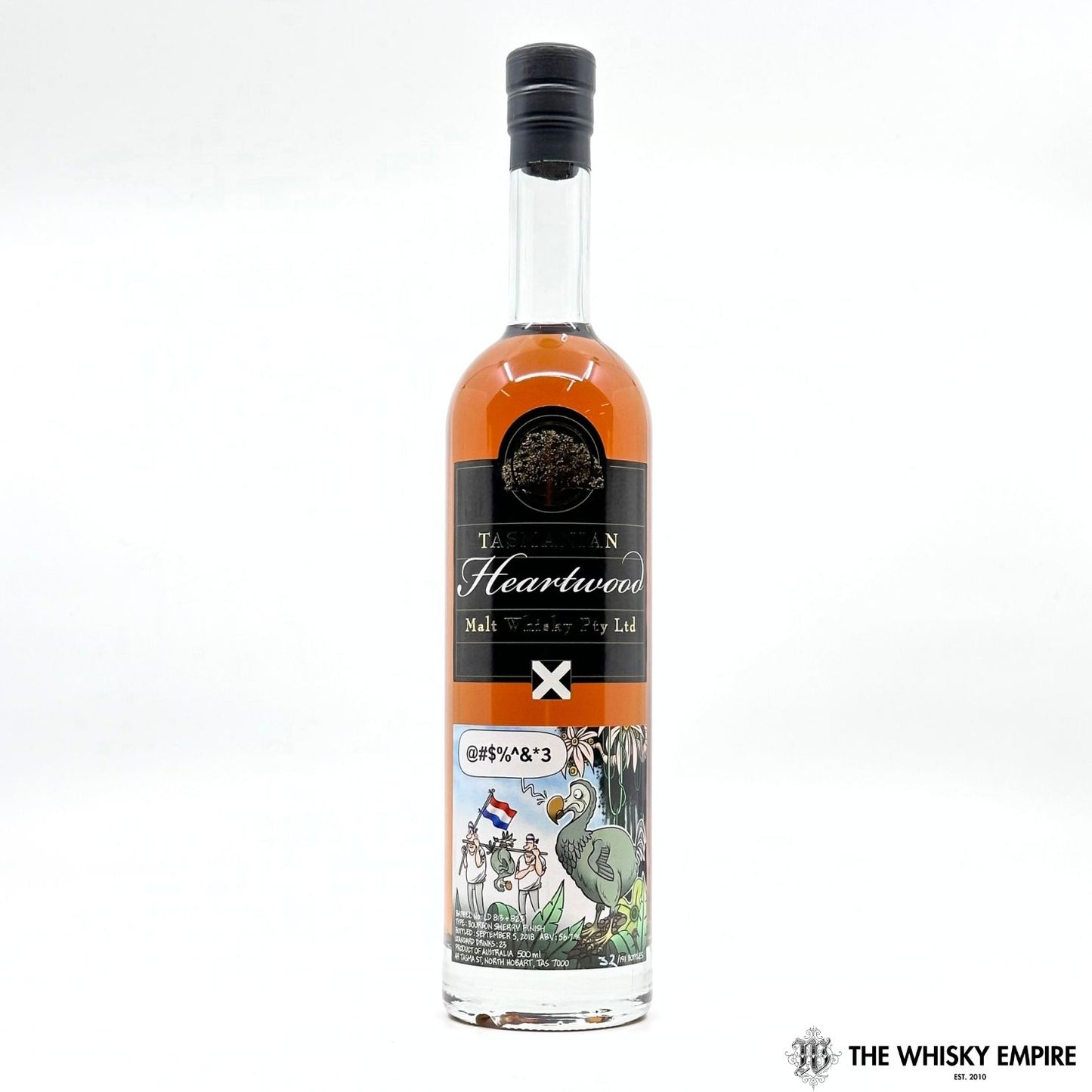 Heartwood @#$%^&*3 Cask Strength Single Malt Whisky, Tasmania, Australia