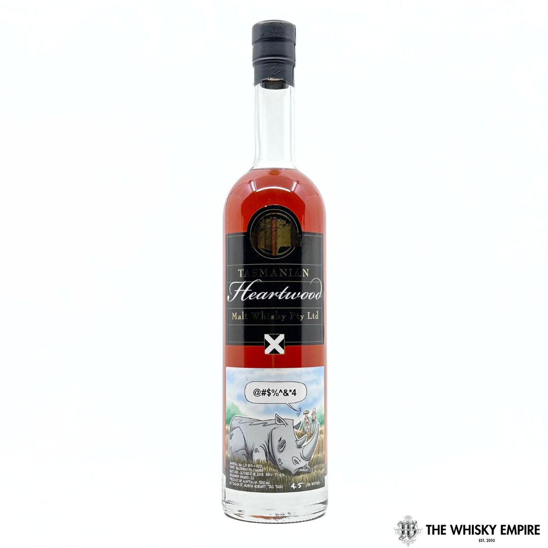 Heartwood Malt Whisky @#$%^&*4 Bourbon PX Finish Cask Strength Single Malt Whisky, Tasmania