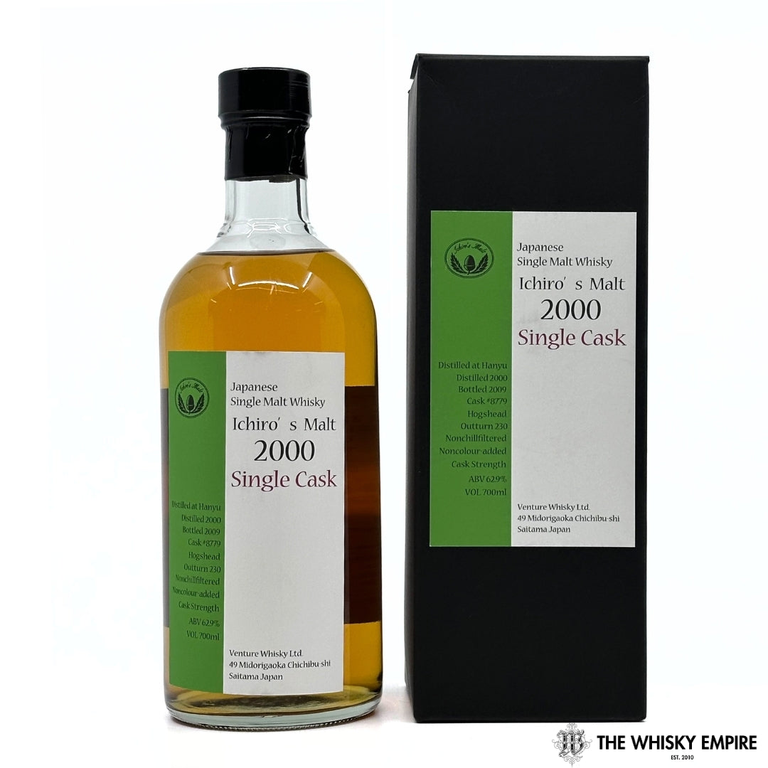 Ichiro's Malt Hanyu Single Cask Hogshead 8779 Cask Strength Single Malt Whisky, Japan