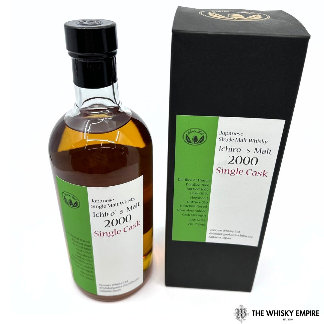 Ichiro's Malt Hanyu Single Cask Hogshead 8779 Cask Strength Single Malt Whisky, Japan