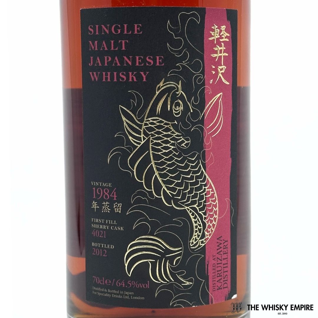 Karuizawa Koi Sherry Cask 4021 28 yo Cask Strength Single Malt Whisky, Japan