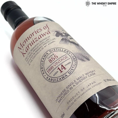 Karuizawa Memories of Karuizawa Sherry Cask 855 Cask Strength Single Malt Whisky, Japan