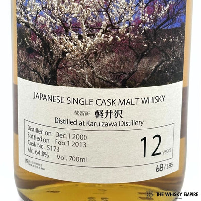 Karuizawa The Colors of Four Seasons Cask 5173 12 yo Cask Strength Single Malt Whisky, Japan