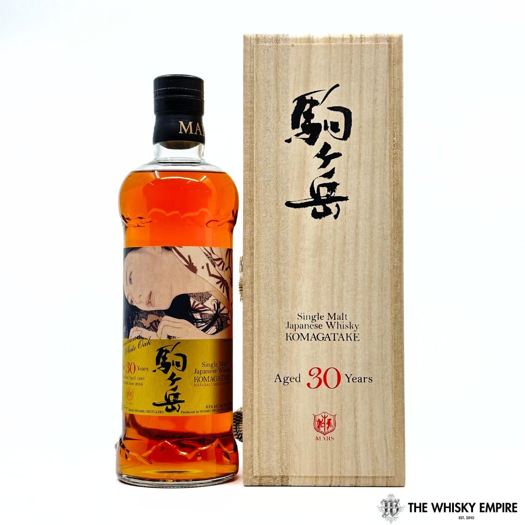 Mars Komagatake American White Oak Cask 1986 30YO Cask Strength Single Malt Whisky, Japan