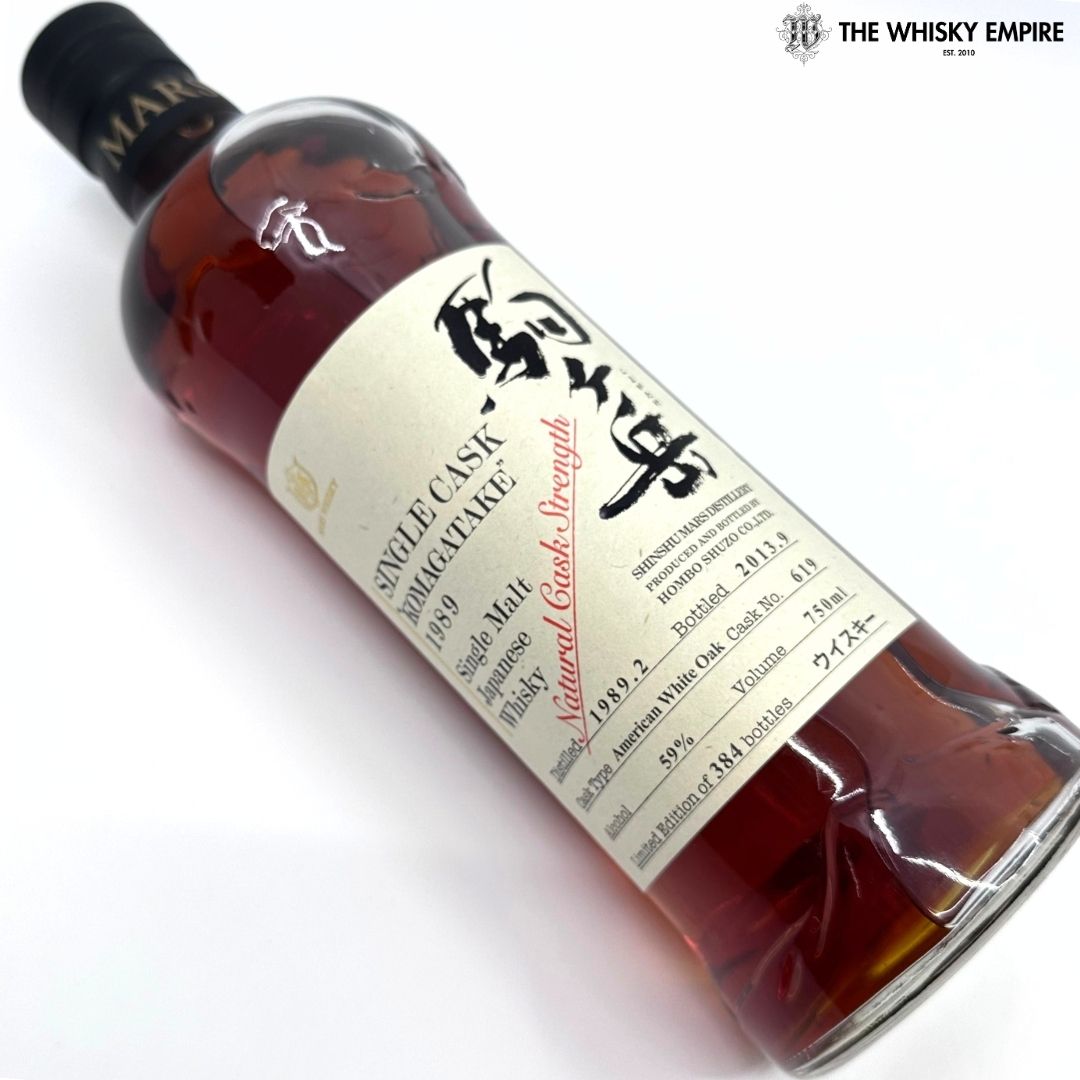 Mars Single Cask Komagatake American White Oak Cask 619 1989 24yo Single Malt Whisky, Japan