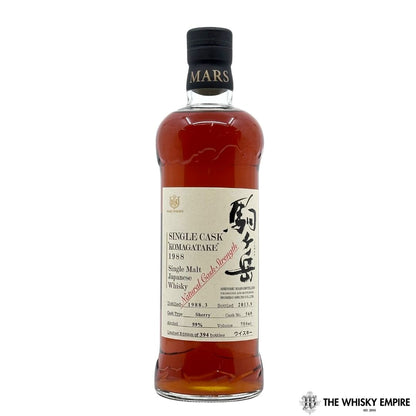 Mars Single Cask Komagatake Sherry Cask 569 1988 25yo Single Malt Whisky, Japan