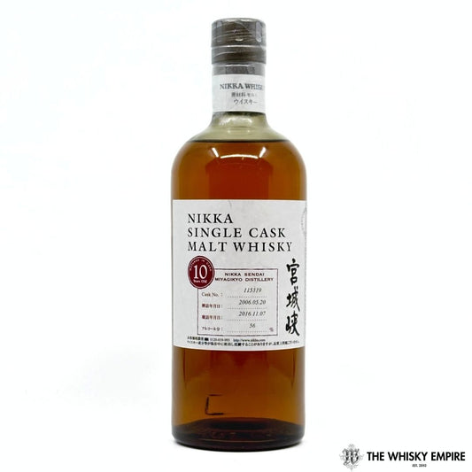 Nikka Miyagikyo Single Cask 115319 2006 10yo Cask Strength Malt Whisky, Japan