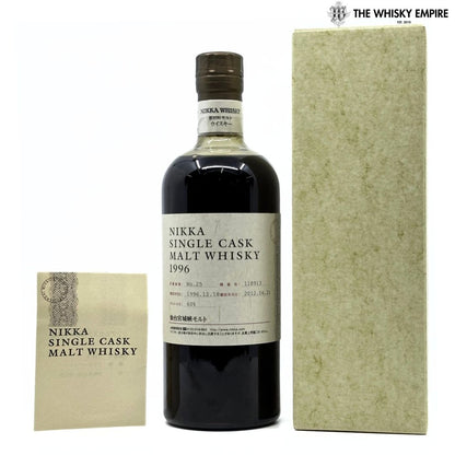 Nikka Miyagikyo Single Cask 118913 1996 16yo Cask Strength Malt Whisky, Japan