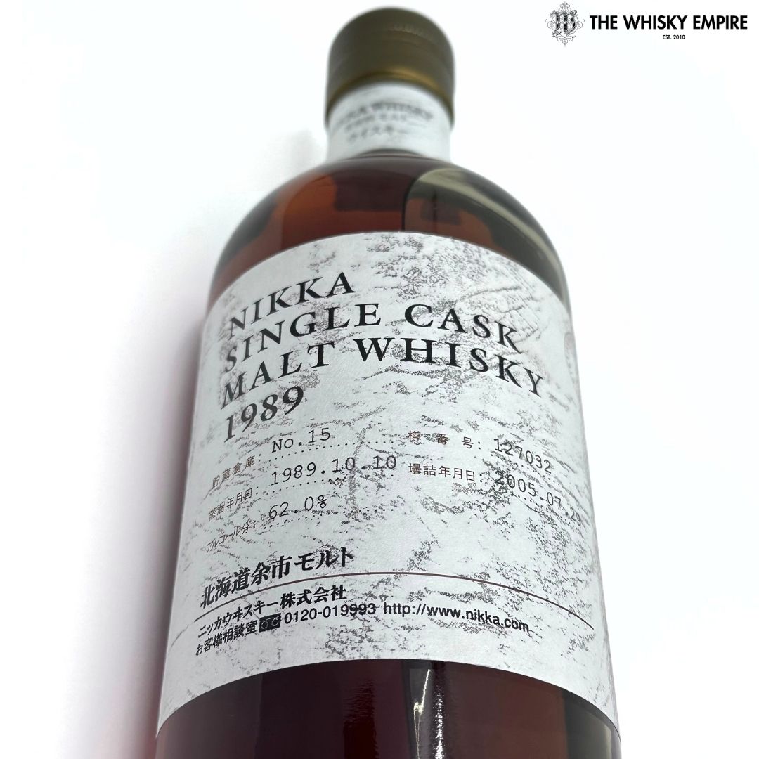 Nikka Yoichi Single Cask 127032 1989 16yo Cask Strength Single Malt Whisky, Japan