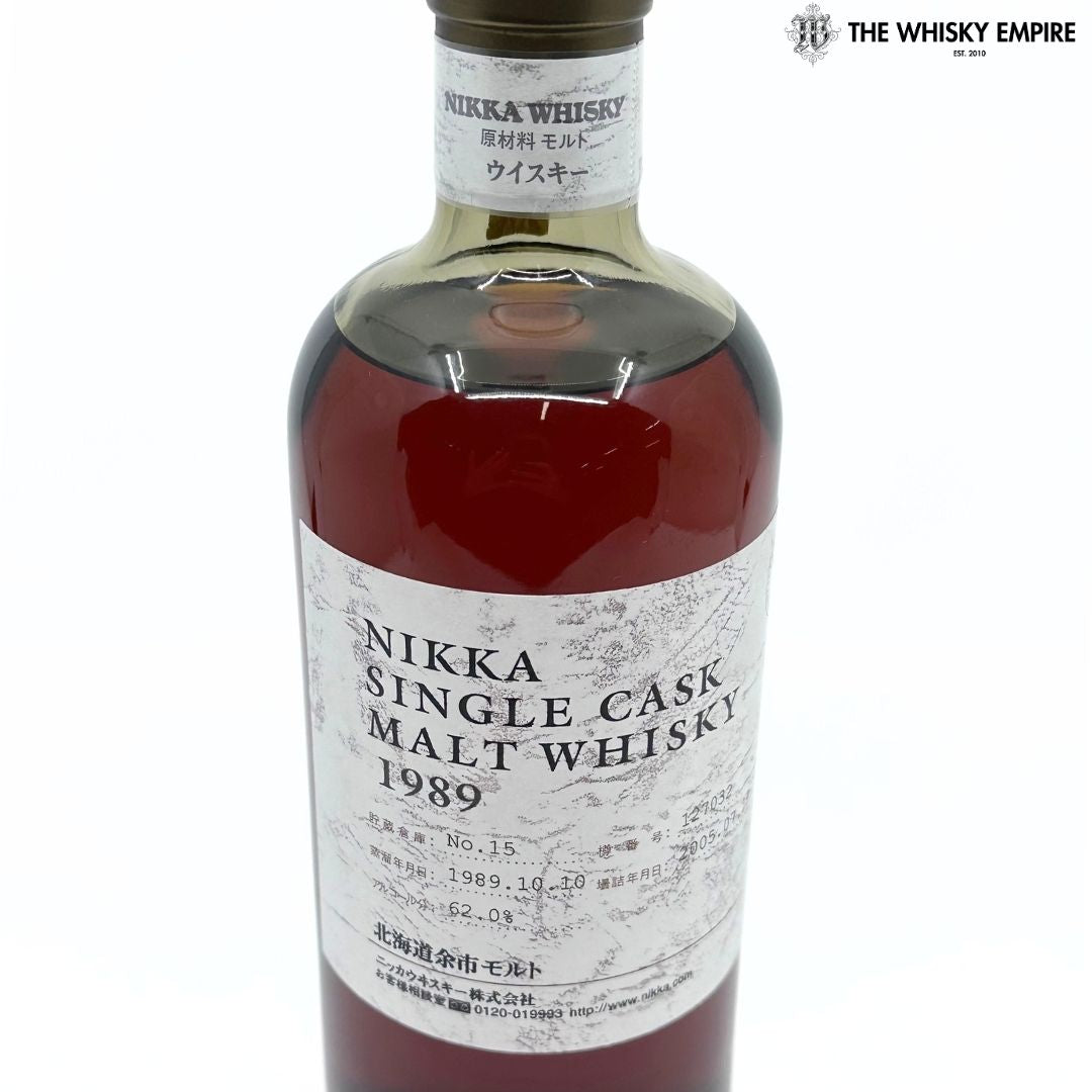 Nikka Yoichi Single Cask 127032 1989 16yo Cask Strength Single Malt Whisky, Japan