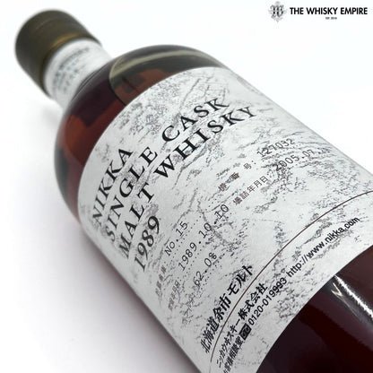 Nikka Yoichi Single Cask 127032 1989 16yo Cask Strength Single Malt Whisky, Japan