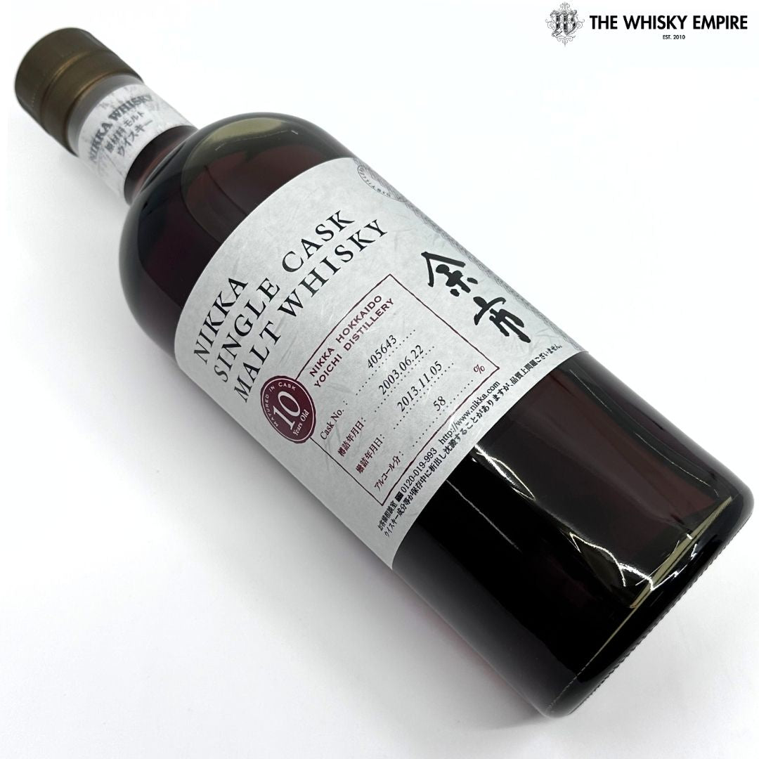 Nikka Yoichi Single Cask 405643 10yo Cask Strength Single Malt Whisky, Japan