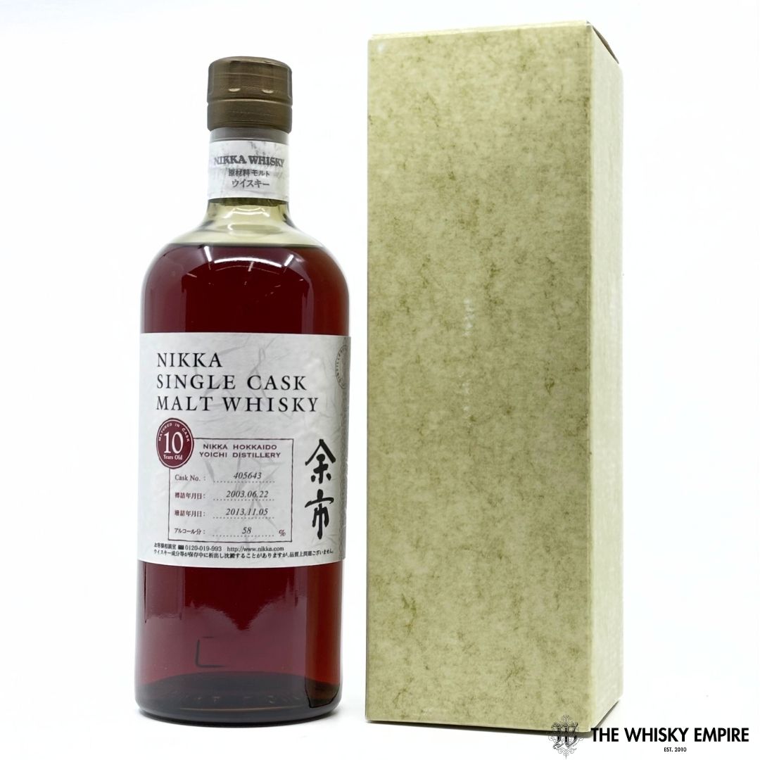 Nikka Yoichi Single Cask 405643 10yo Cask Strength Single Malt Whisky, Japan