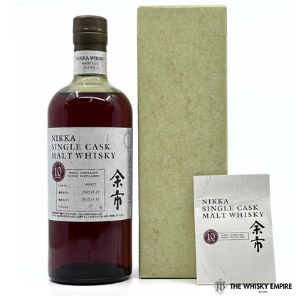 Nikka Yoichi Single Cask 406973 10yo Cask Strength Single Malt Whisky, Japan