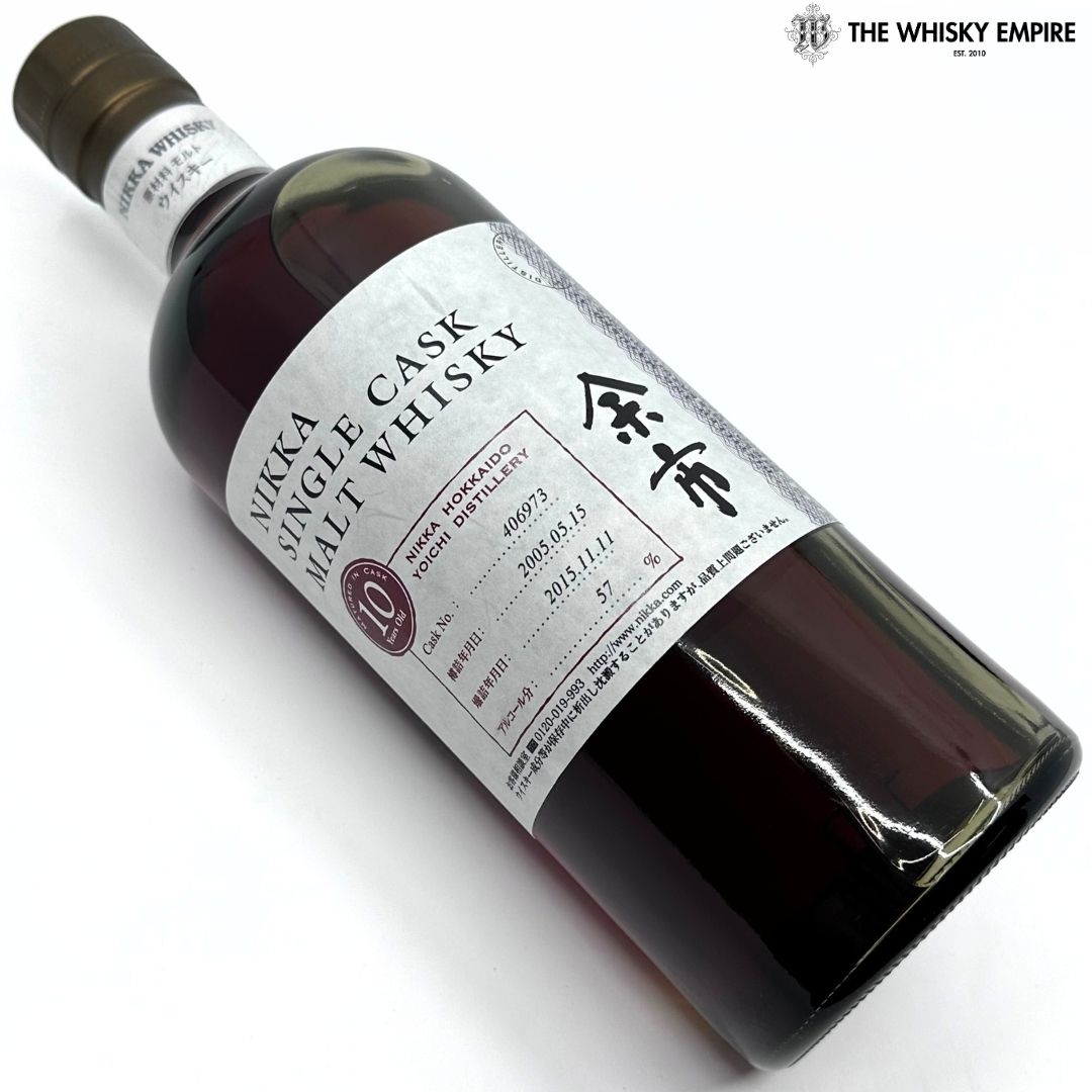 Nikka Yoichi Single Cask 406973 10yo Cask Strength Single Malt Whisky, Japan