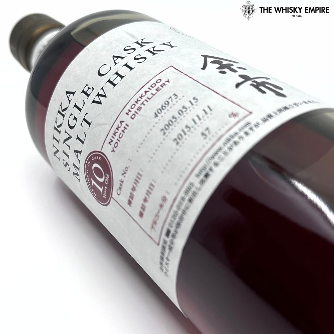 Nikka Yoichi Single Cask 406973 10yo Cask Strength Single Malt Whisky, Japan