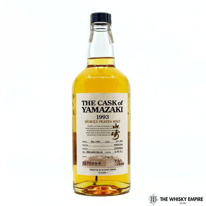 The Cask of Yamazaki Heavily Peated White Oak Cask 3Q70044 1993 14yo Cask Strength Single Malt Whisky, Japan