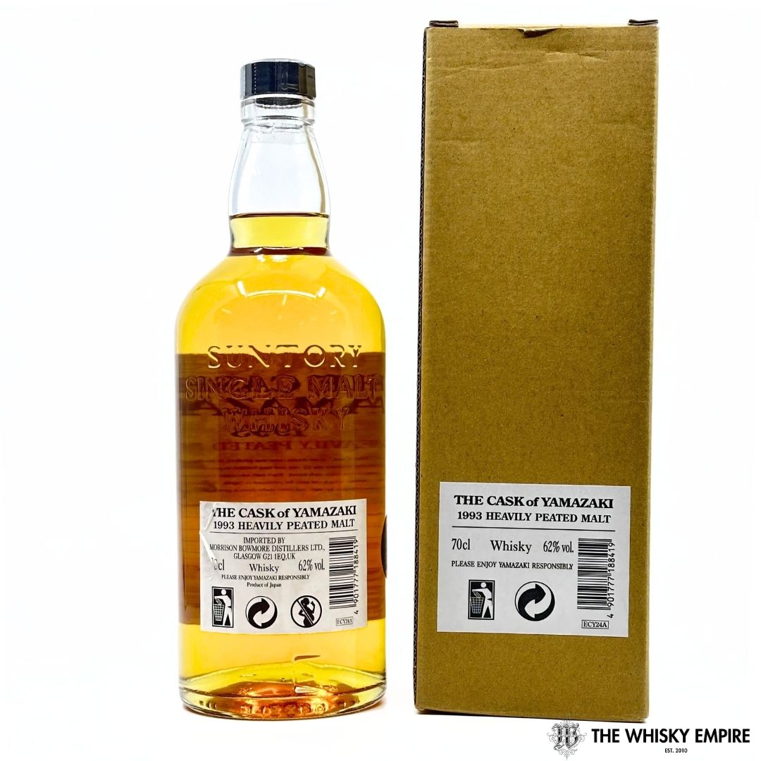 The Cask of Yamazaki Heavily Peated White Oak Cask 3Q70047 1993 15yo Cask Strength Single Malt Whisky, Japan