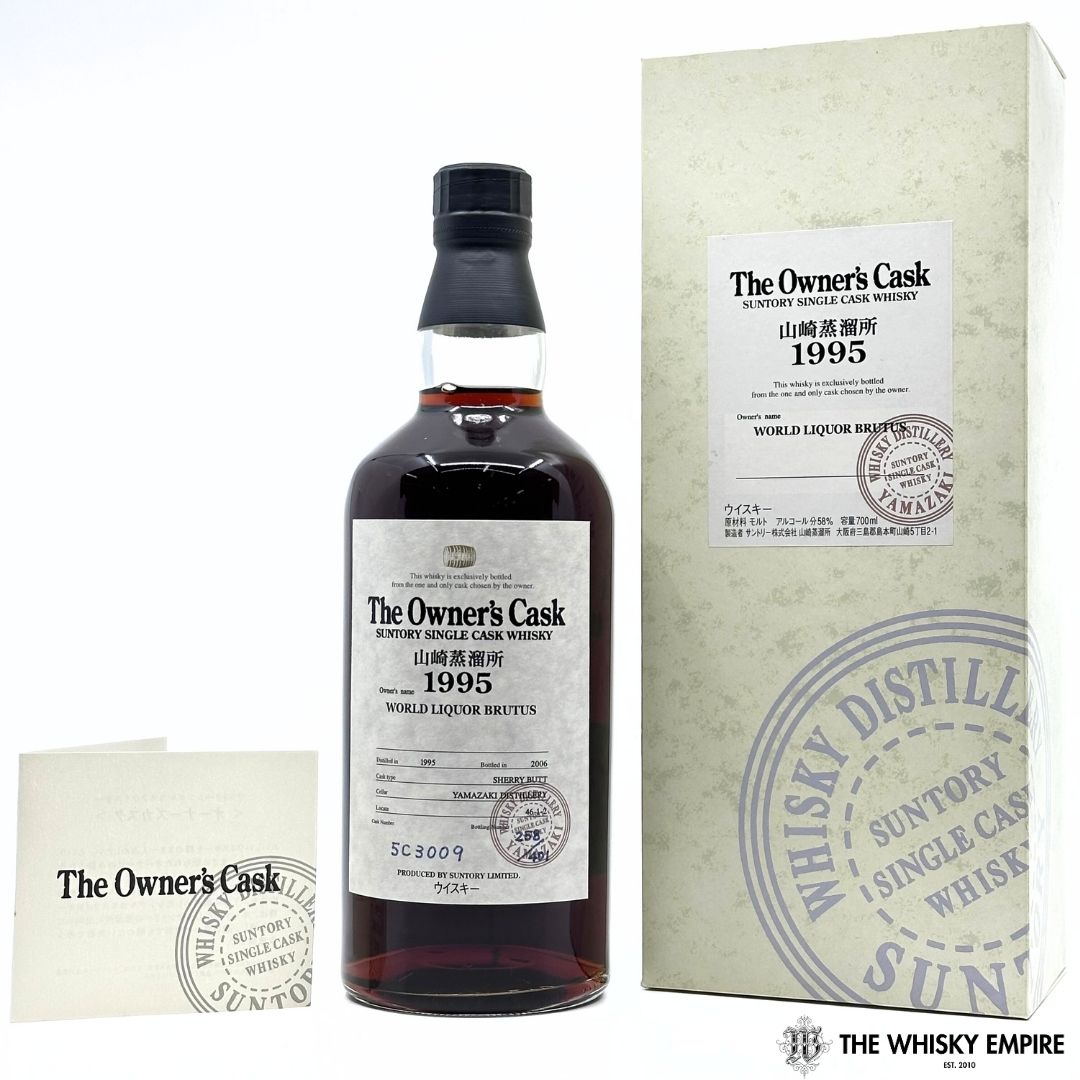 Yamazaki Owner’s Cask Brutus Sherry Cask 5C3009 1995 11yo Cask Strength Single Malt Whisky, Japan